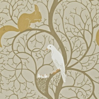 Afbeeldingen van SQUIRREL & DOVE Linen/Ivory - DVIWSQ101