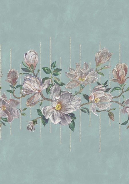 Image de Magnolia Frieze - W7338-02