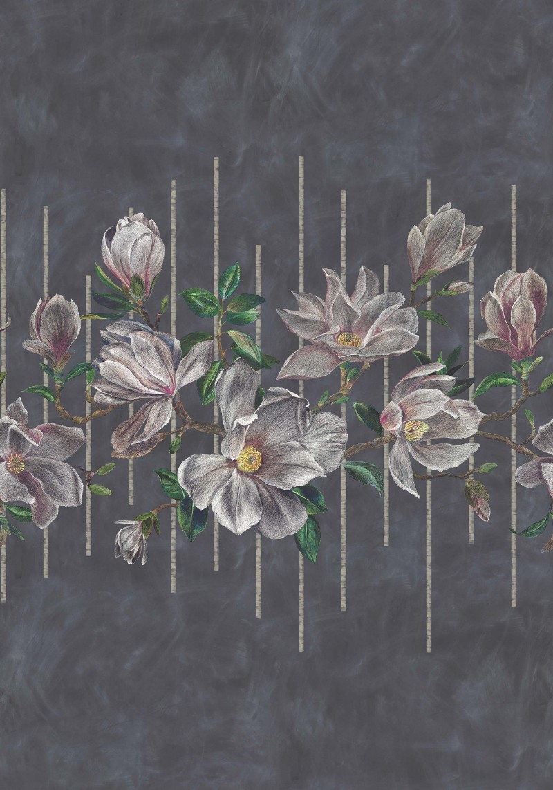 Bild på Magnolia Frieze - W7338-01