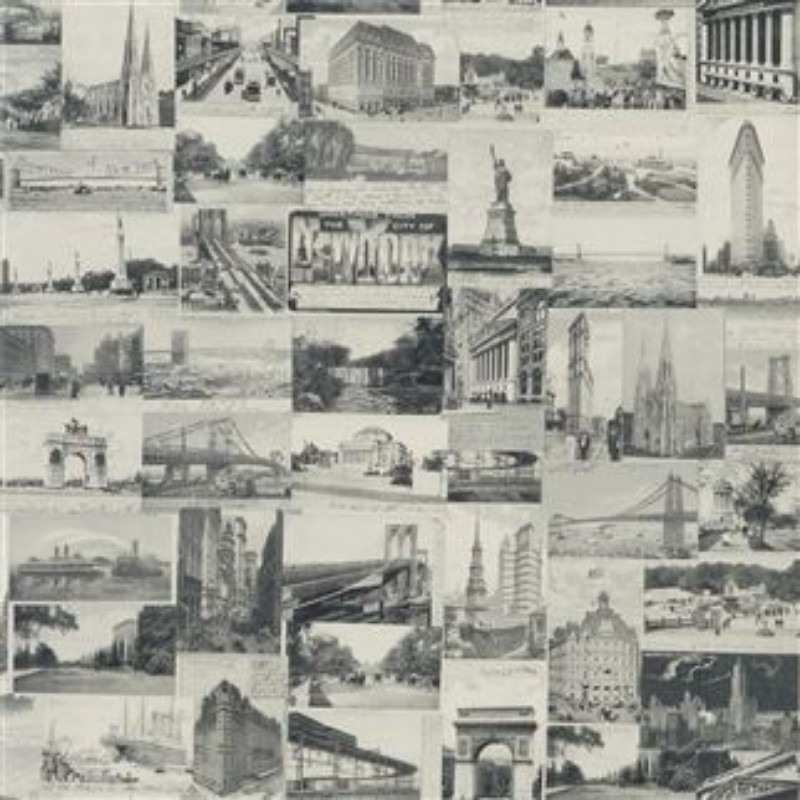 Picture of NEW YORK POSTCARD BLACK - PRL5000/04