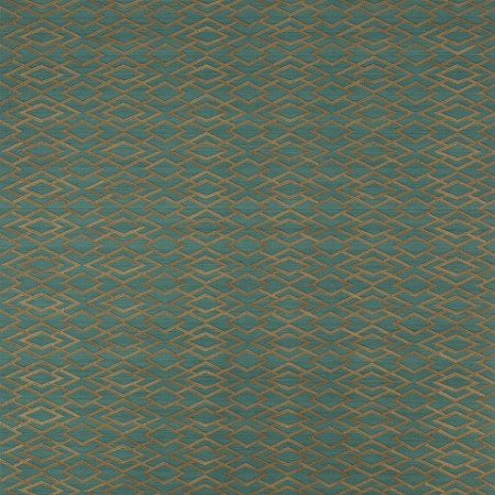 Bild på Geometric Silk Teal - J8001-06