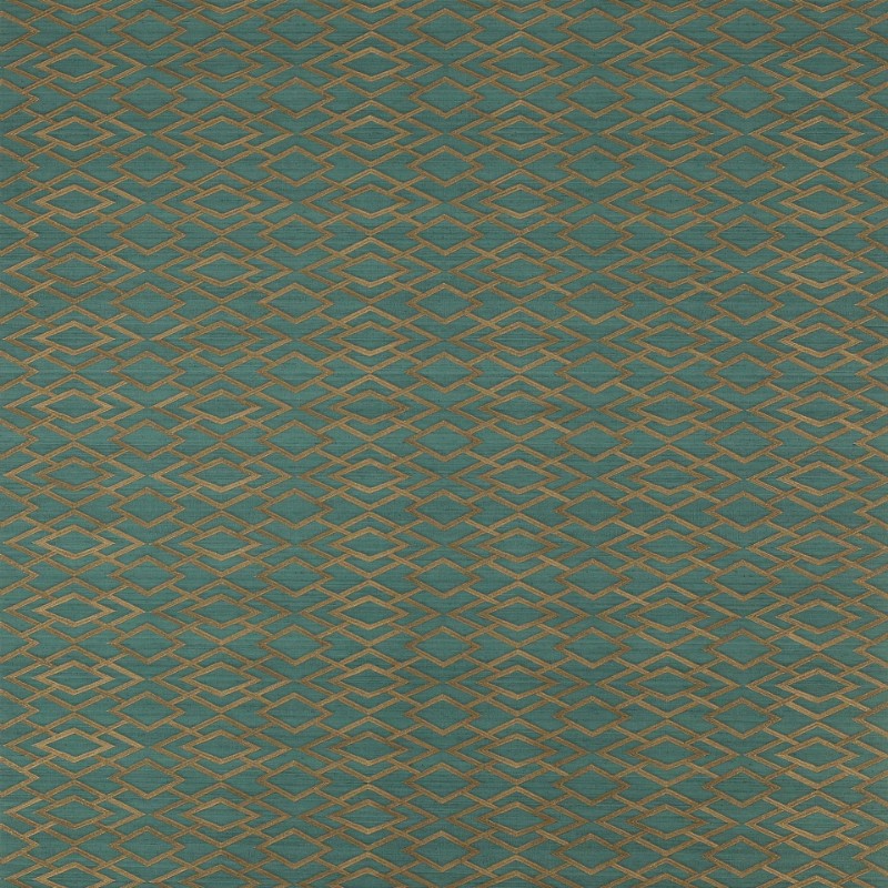 Image de Geometric Silk Teal - J8001-06
