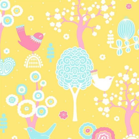 Picture of KÖRSBÄRSDALEN GUL - 102-01