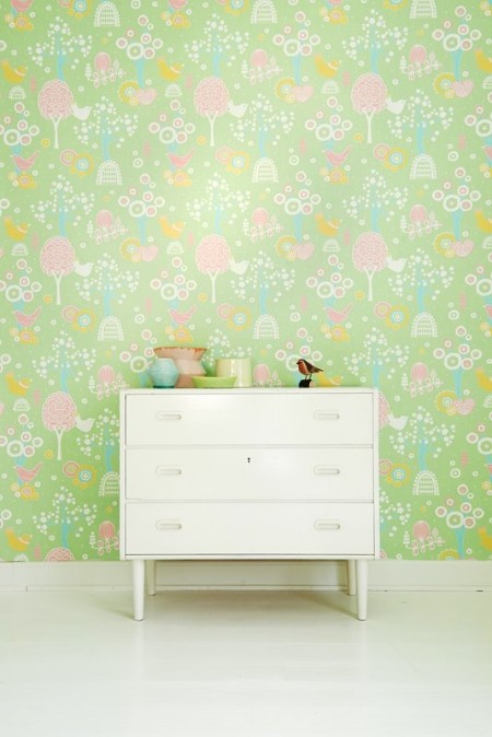 Picture of KÖRSBÄRSDALEN GRÖN - 102-03