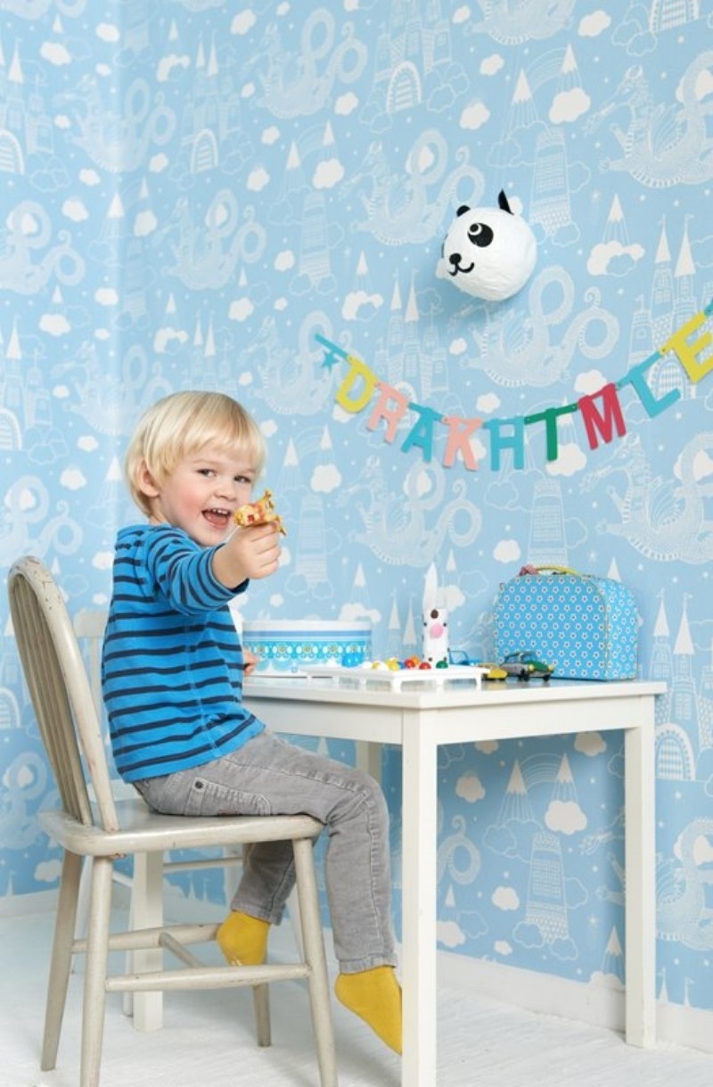 Picture of DRAKHIMLEN LJUSBLÅ - 103-02