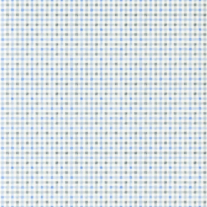 Picture of Willow Check - Cobalt - P587/03