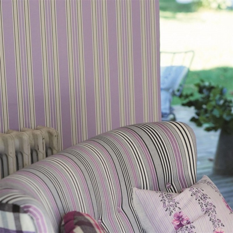 Bild på Pinstripe - Lilac - P586/09