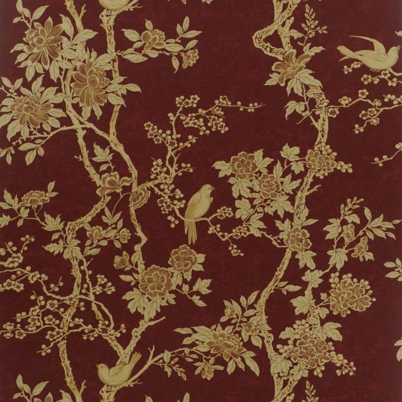 Bild på Marlowe Floral Garnet - PRL048/03