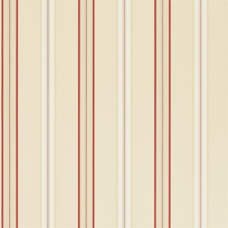 Afbeeldingen van Dunston Stripe Vermilion - PRL054/06