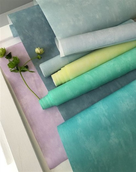 Picture of PARCHMENT - AQUA - PDG719/25