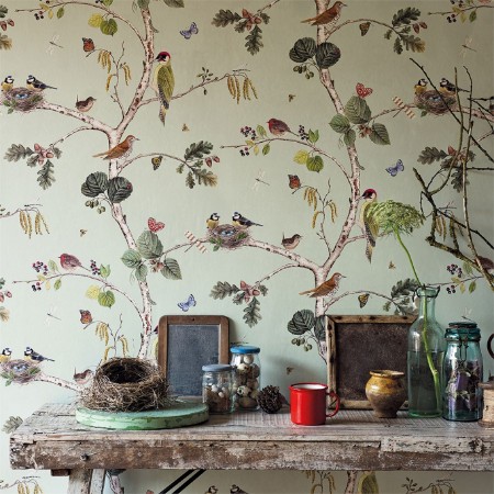 Image de Woodland Chorus Sky Blue/Multi - DWOW215706