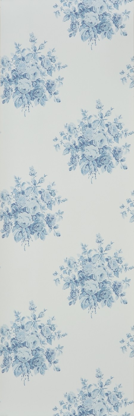 Picture of WAINSCOTT FLORAL - Sky - PRL707/02