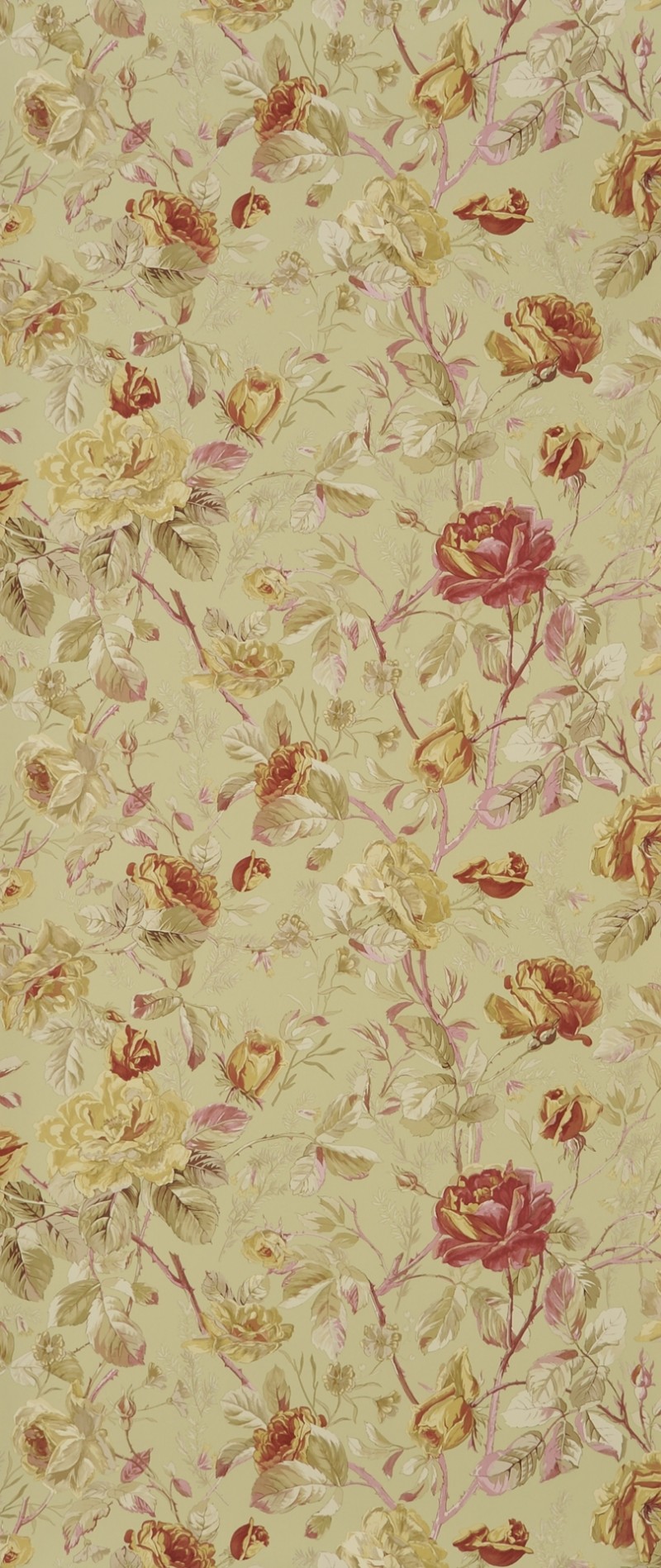 Picture of MARSTON GATE FLORAL - Celadon - PRL705/04