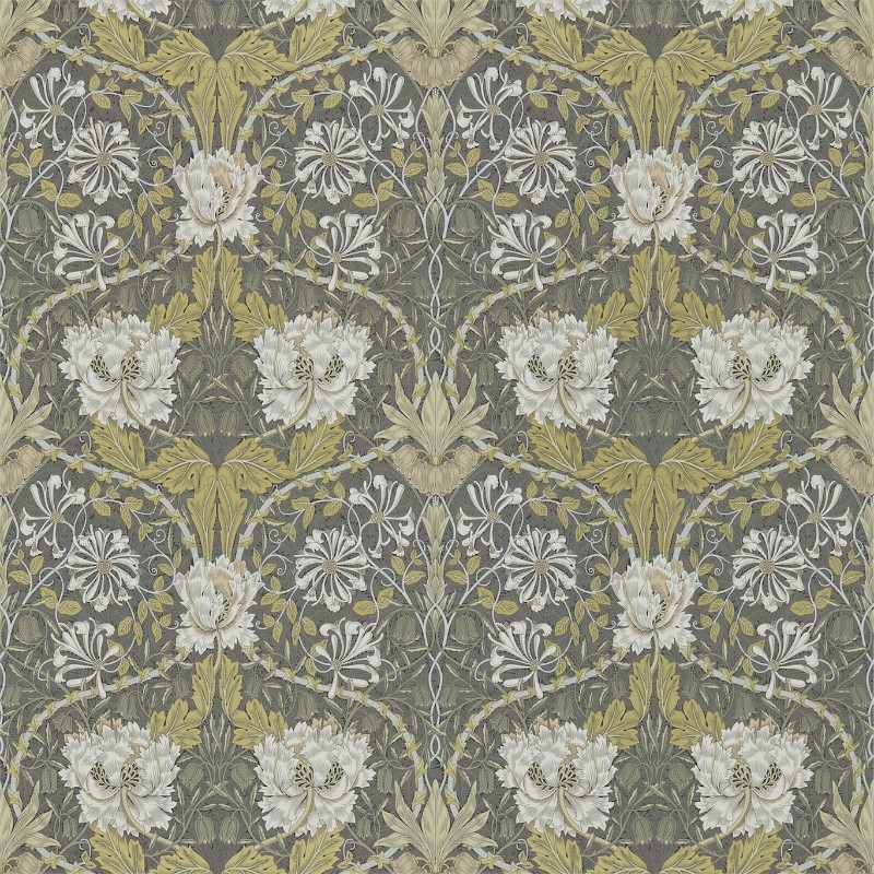 Picture of Honeysuckle & Tulip Charcoal/Gold - DM3W214701