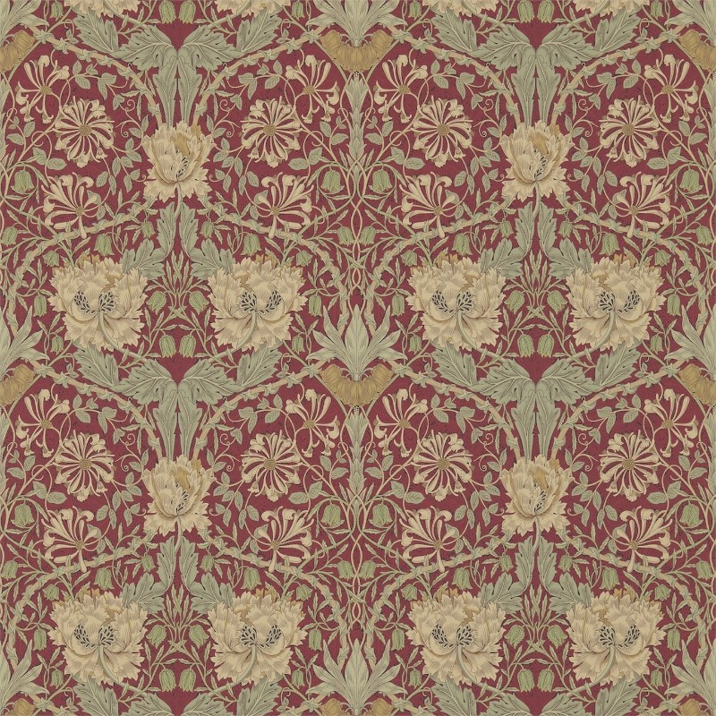 Picture of Honeysuckle & Tulip Red/Gold - DM3W214700