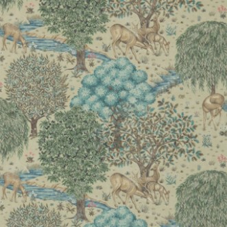 The Brook Linen - DM3W214888 wallpaper William Morris