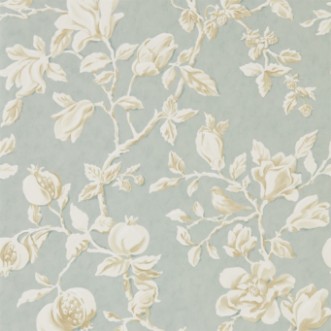 Image de Magnolia & Pomegranate Grey Blue/Parchment - DWOW215724
