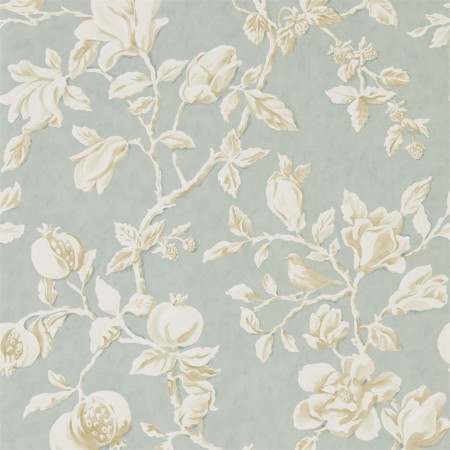 Image de Magnolia & Pomegranate Grey Blue/Parchment - DWOW215724