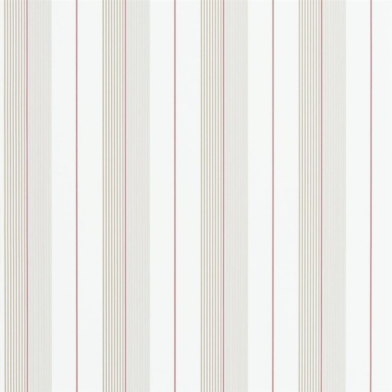 Bild på Aiden Stripe Natural / Red - PRL020/12