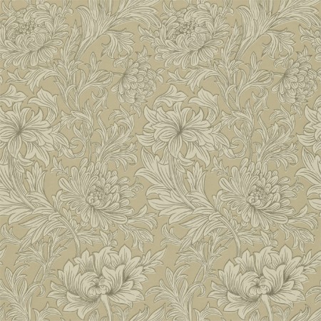 Picture of Chrysanthemum Toile Ivory/Gold - DMOWCH103