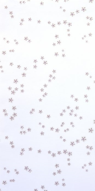 Picture of Falling Flowers White - WP1045