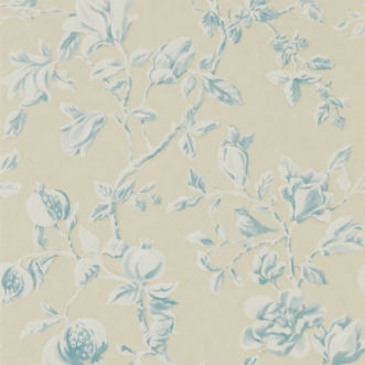 Picture of Magnolia & Pomegranate Parchment/Sky Blue - DWOW215725