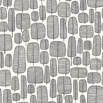 Bild på Little Trees Monochrome - MISP1226