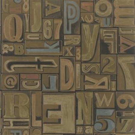 Picture of COPELEY LETTERPRESS FRUITWOOD - PRL5007/01