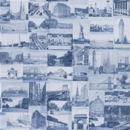 Image de NEW YORK POSTCARD INDIGO - PRL5000/06