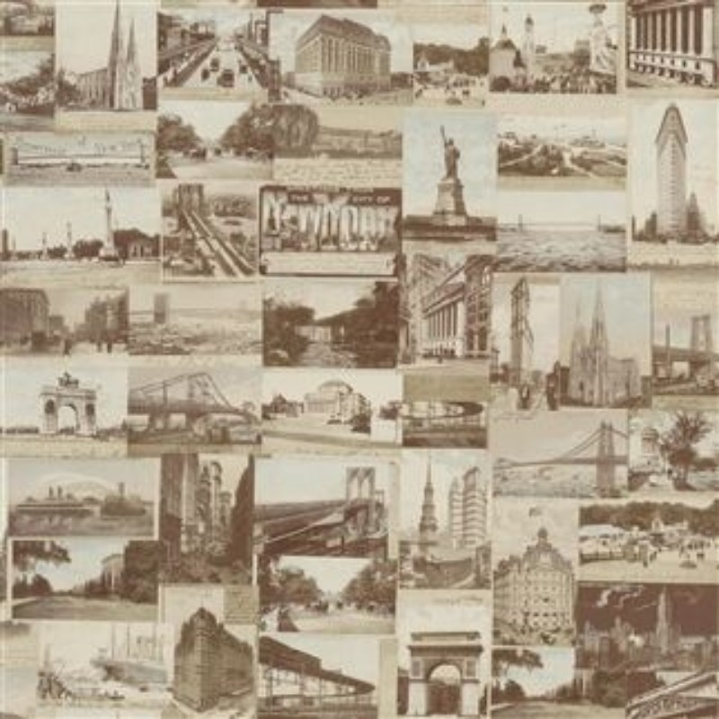 Bild på NEW YORK POSTCARD SEPIA - PRL5000/02