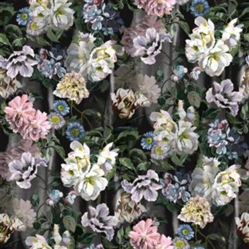 Afbeeldingen van DELFT FLOWER GRANDE GRAPHITE - PDG1038/01
