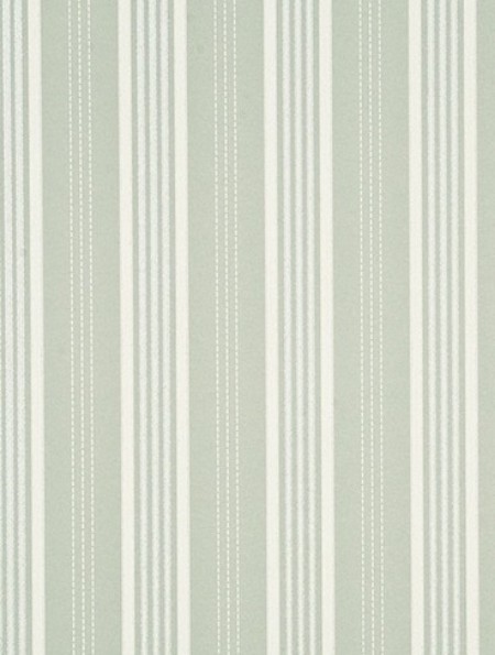 Afbeeldingen van Narrow Ticking Stripe Silver/Ivory - FG067-J79