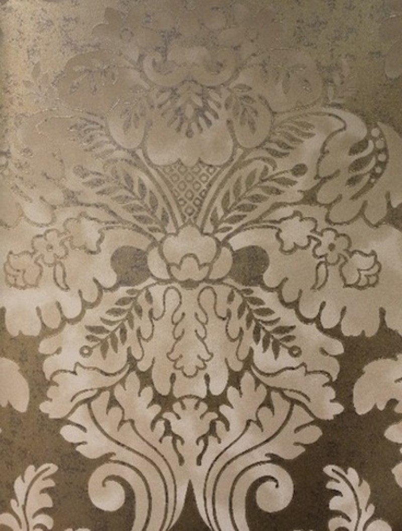 Bild på Fresco Damask Mole/Pewter - FG055-A128