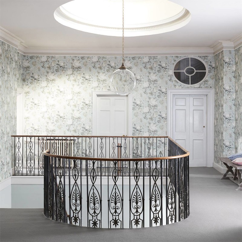 Picture of King Protea Aqua/Linen - 216645