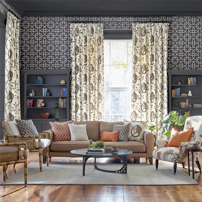 Picture of Hampton Trellis Charcoal - 216662