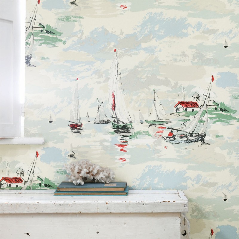Afbeeldingen van Sail Away Sea Green - 214588