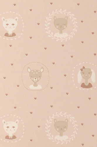 Image de HEARTS DUSTY WARM PINK - 148-01