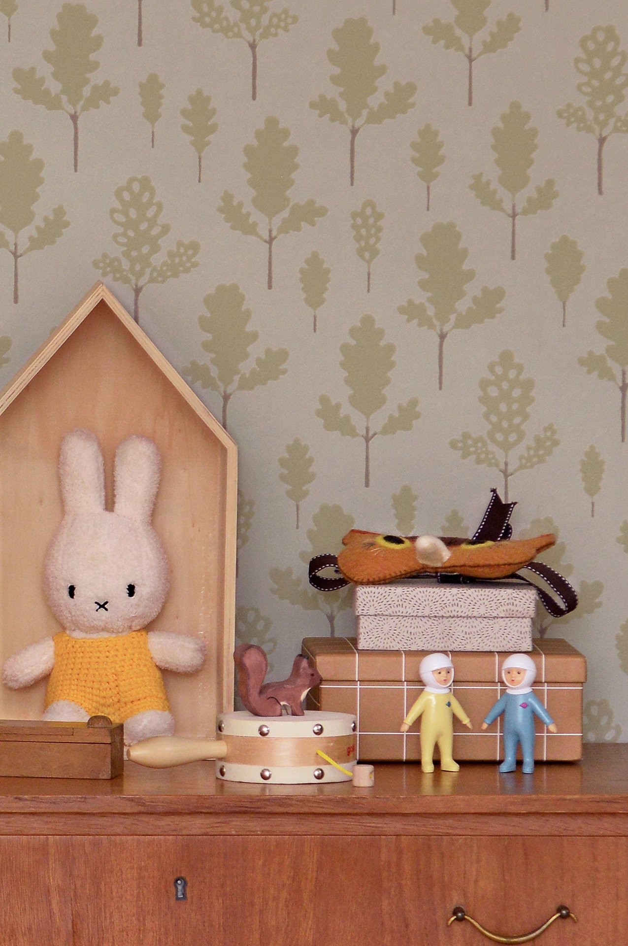 Picture of OAK GREIGE BLUE - 146-02