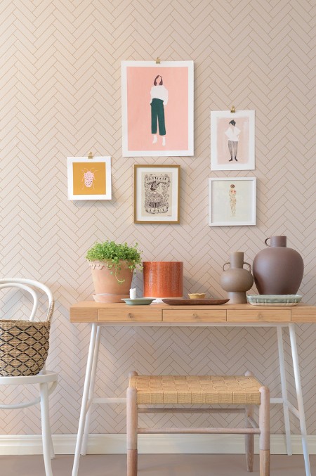 Picture of HERRINGBONE SANDY BEIGE - 144-01