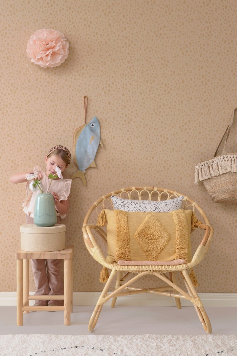 Image de ANIMAL DOTS DUSTY PEACH - 142-02