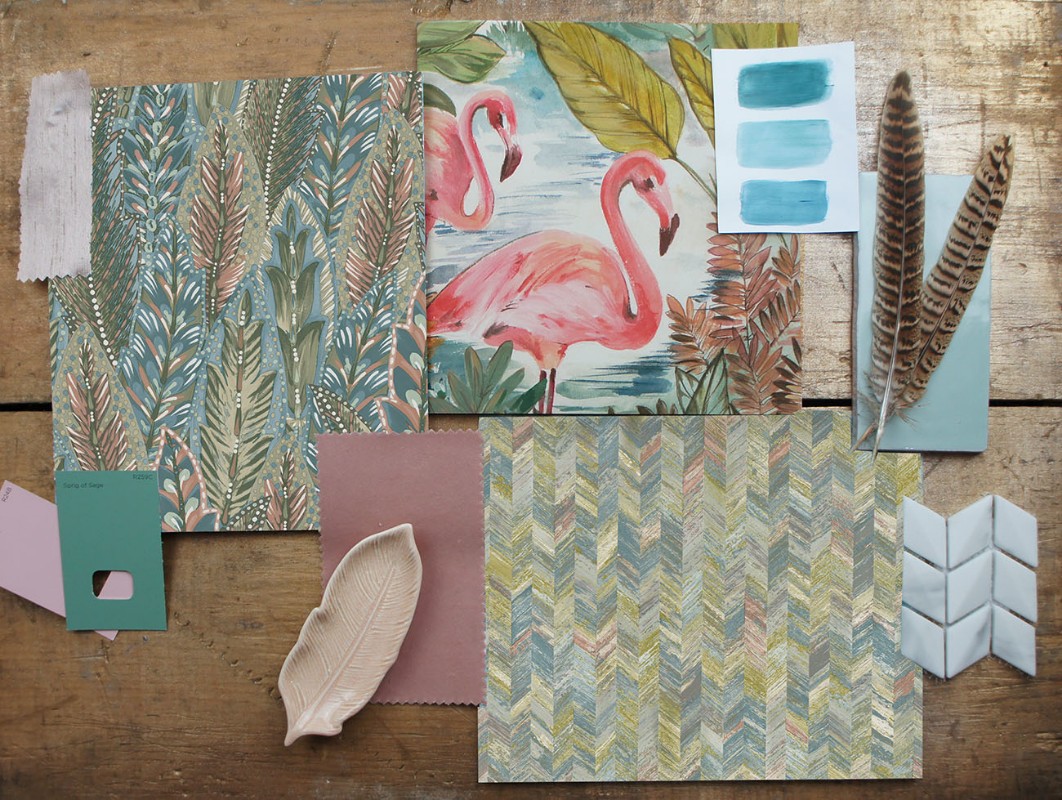 Picture of Amherst Coral/Blue - 91302