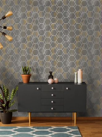 Picture of Cassius Grey/Yellow - 91282