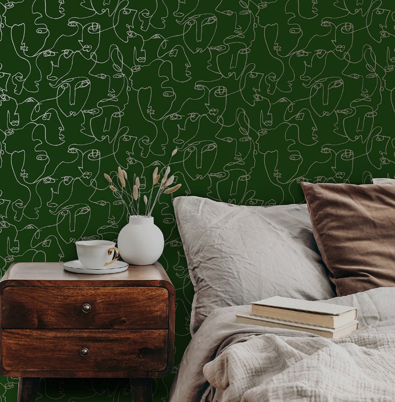 Picture of Linear Visage Green/Gold - 91270