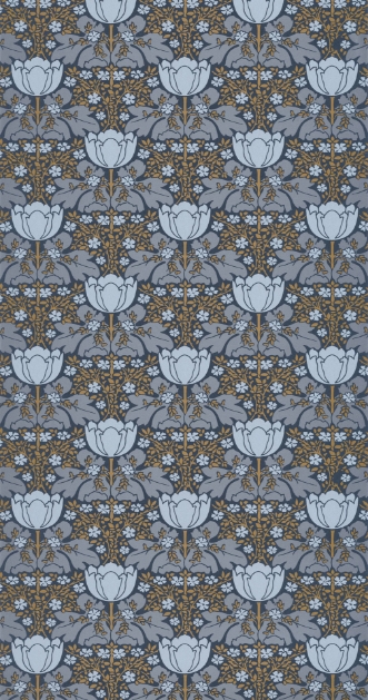 Pilt Belle Epoque Fox Trot Bleu Canard - BEEP82236216