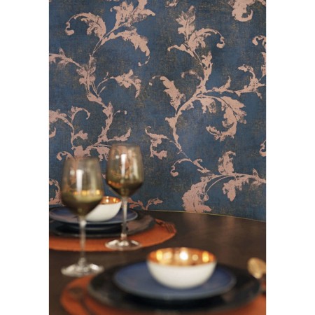 Picture of Montsegur Arabesques Bleu Ancre - MTSE80796475