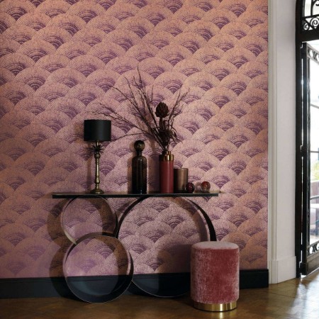 Picture of Oxford Eventail Foilcouleur Bordeaux/Rose Gold - OXFD84094525