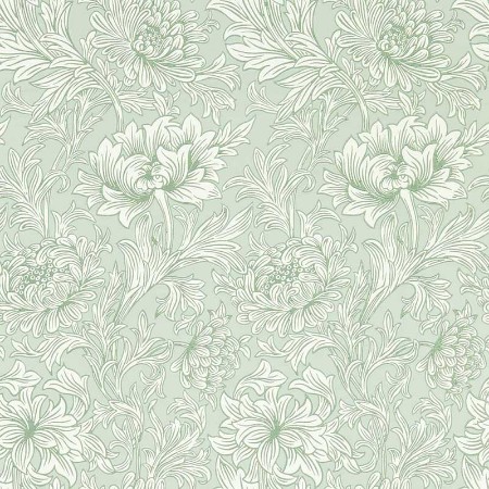 Image de Chrysanthemum Toile Willow - 217069
