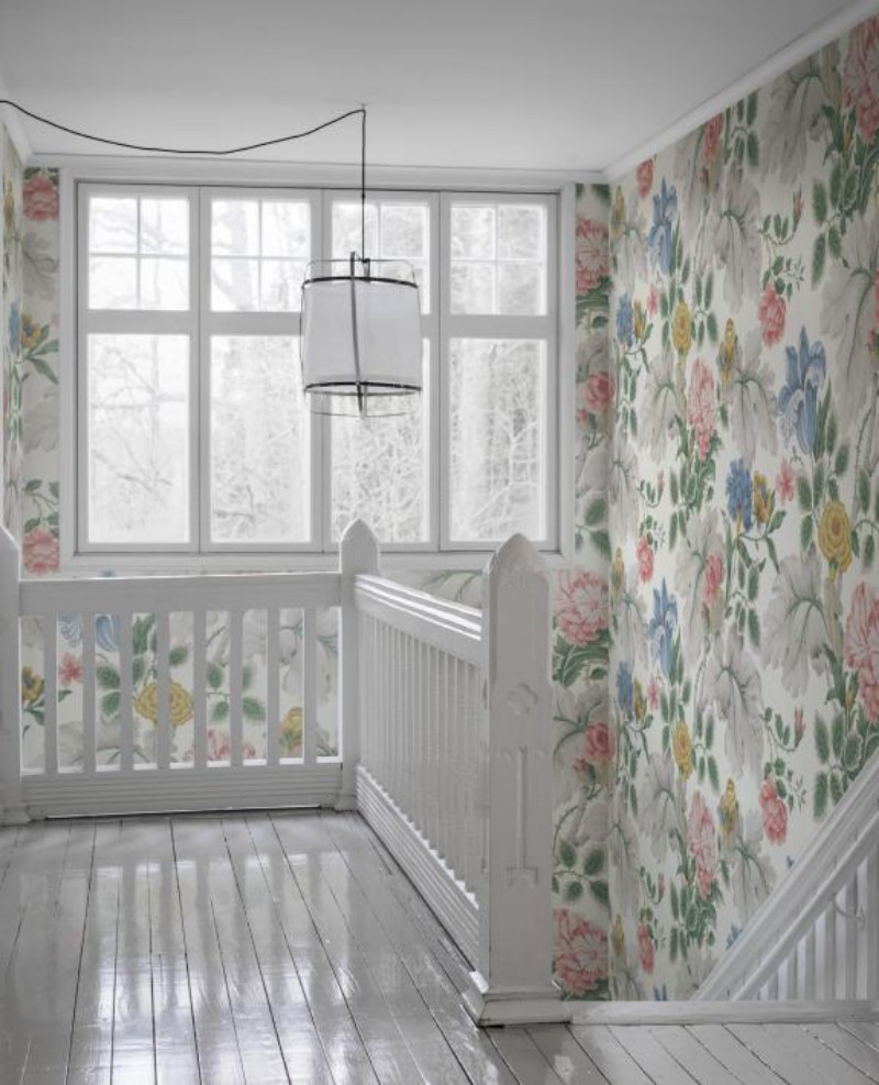 Bild på Carnation Garden Mural - 7236