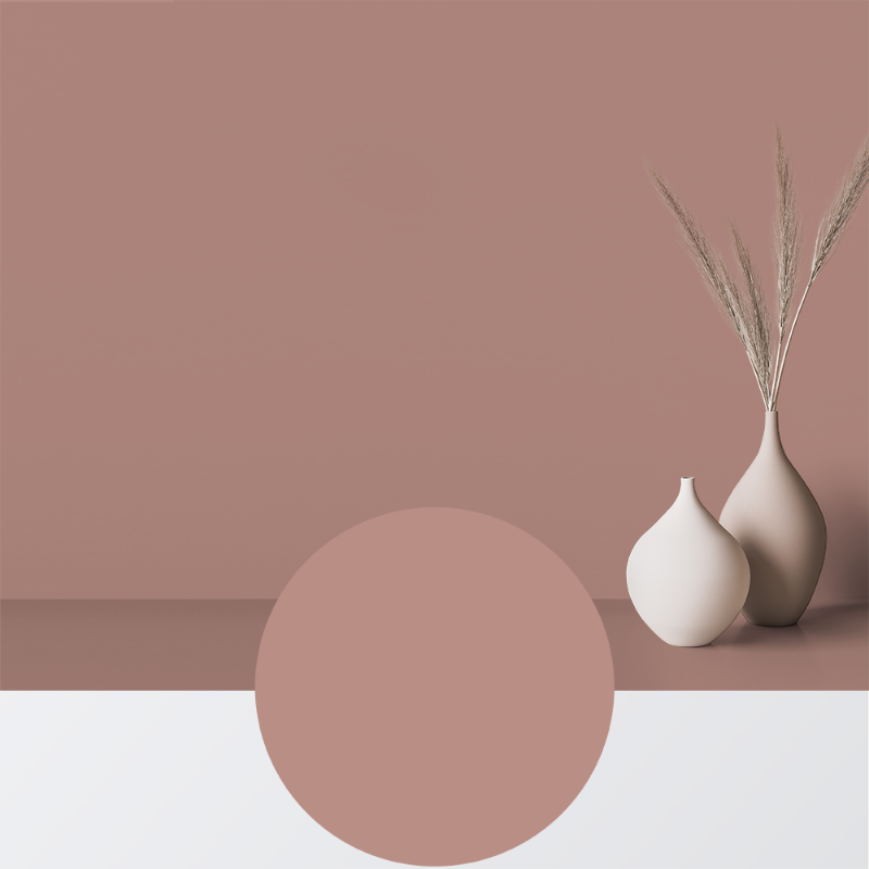 Picture of Maling - Farve W71 Rostrosa