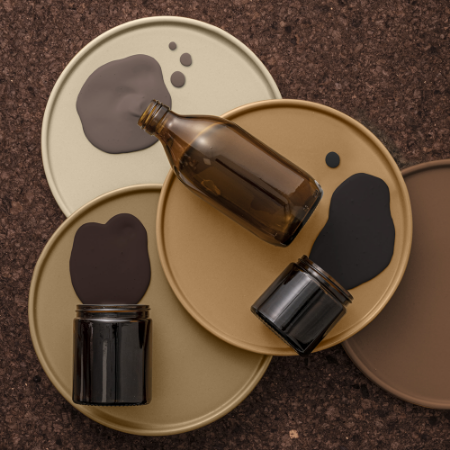 Picture of Fargeprøvesett Brente nyanser